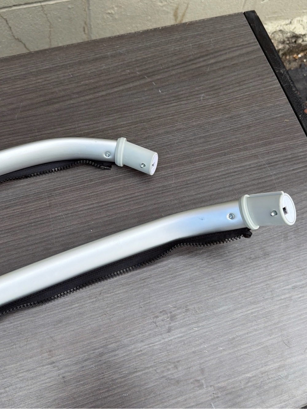 4Moms MamaRoo Swing Replacement Parts Left Right Side Bar Rail Set Zipper #1037 - Picture 8 of 10